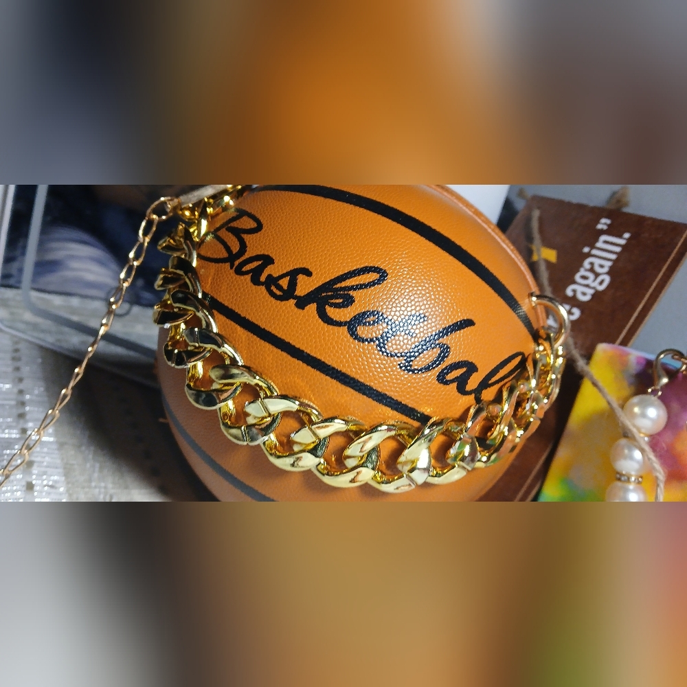 Novelty Basketball Purse